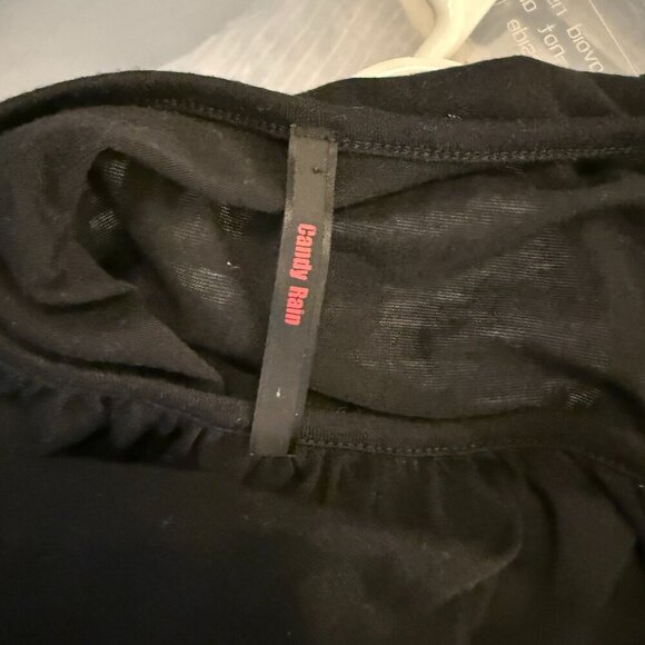 Candy Rain flowy top - black - Picture 3 of 4